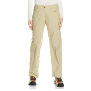 VINTAGE EX OFFICIO WOMENS MEDIUM ZIP OFF HIKING PANTS